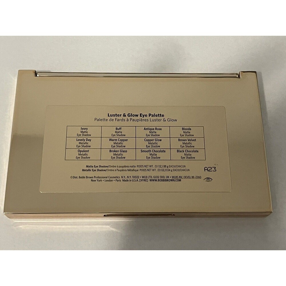 BOBBI BROWN Luster & Glow Eyeshadow Palette- Rare item- New - Picture 4 of 4
